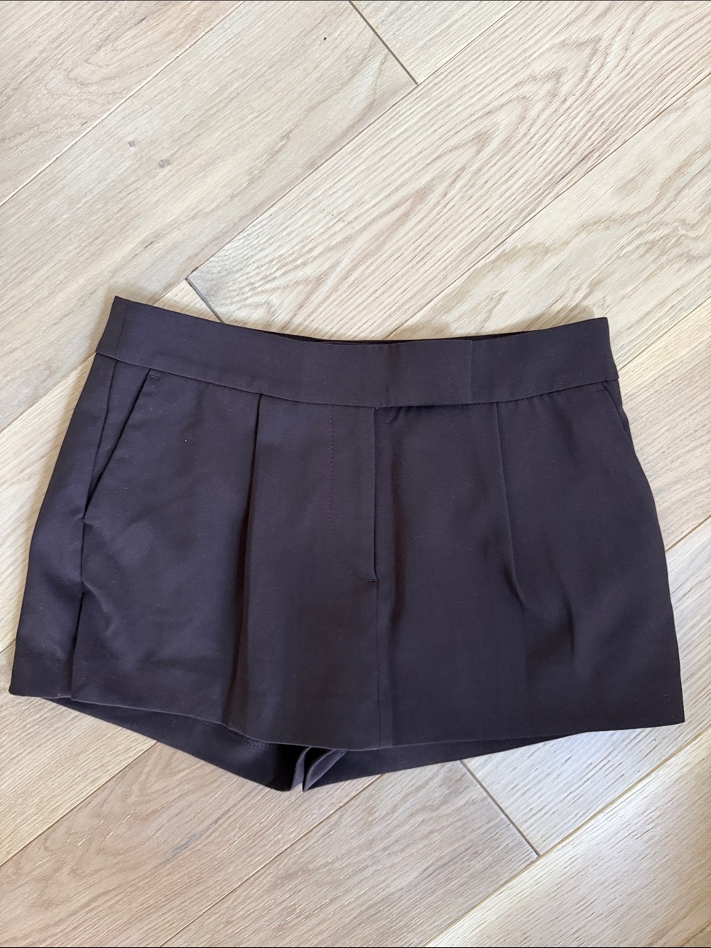 H&M Black Pleated Skort